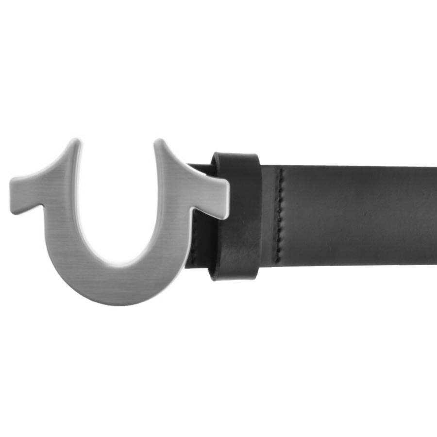 Alternative Image for ProductTrue Religion Horseshoe Logo Belt Black3